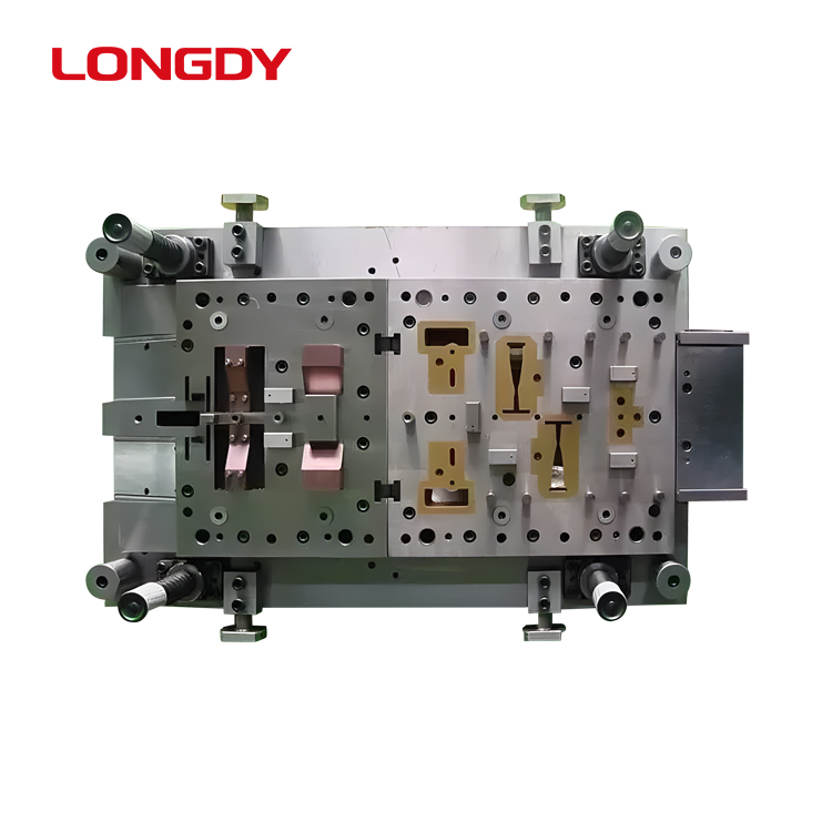 1套冲压复合模搞定6道冲压工序，生产效率翻倍